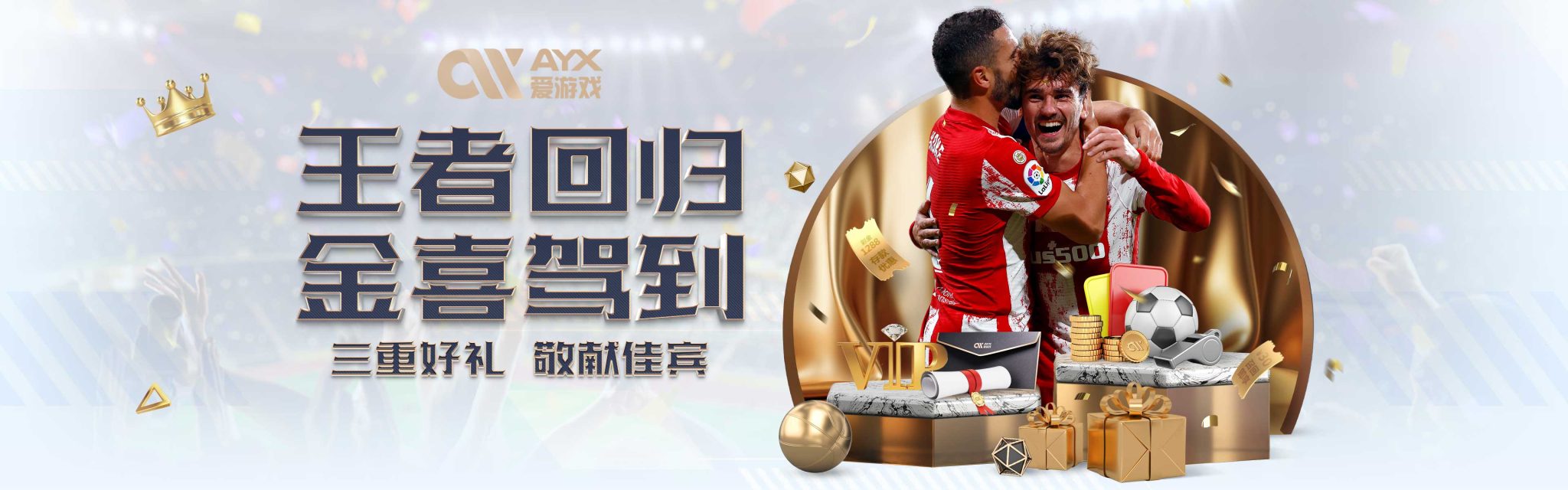 在公众和球